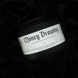 Money Drawing Ritual Candle | Ground Cinnamon