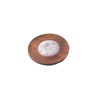 Wood & Stone Incense Holder