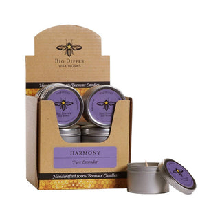 Aromatherapy Travel Beeswax Candle (2oz Tin)