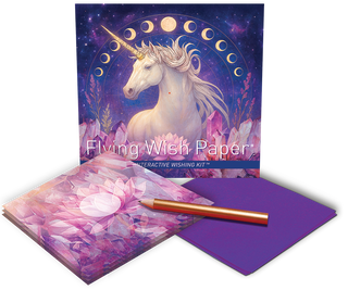 Aurora Unicorn Flying Wish Paper Kit