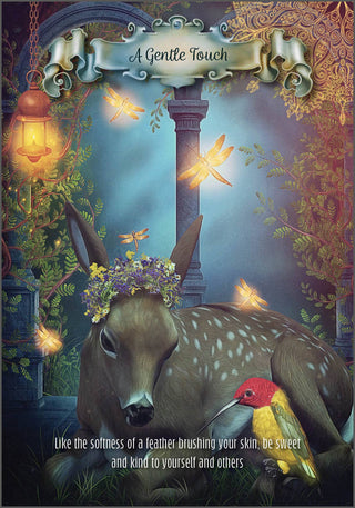 Hummingbird Wisdom Oracle Cards by Ellen Valladares Illustrated by Yasmeen Westwood for Joy and Intuitive Guidance