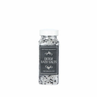 Detox Crystal Bath Salt Soak | Smoky Quartz & Black Lava Salt