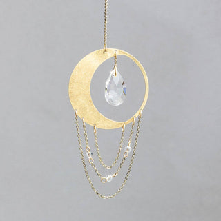 Mini Sun Catcher | Crescent Moon & Balance