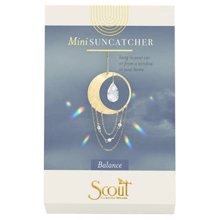 Mini Sun Catcher | Crescent Moon & Balance