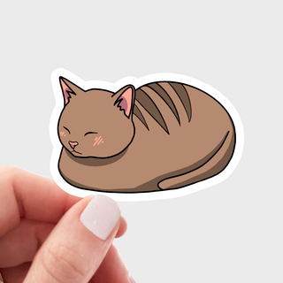 Kitty Loaf Vinyl Sticker