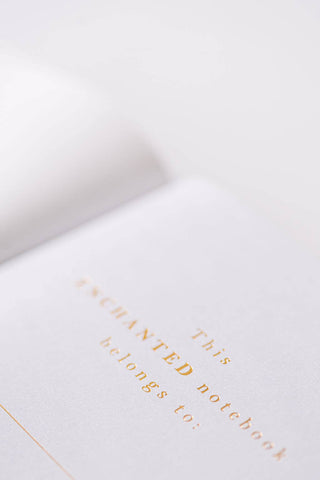 Thistle Rose Journal | Mauve Hardcover Notebook
