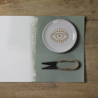 Seeing Eye Ceramic Dish