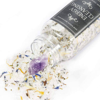 Energy Cleansing Ritual Bath Salt Soak | Amethyst