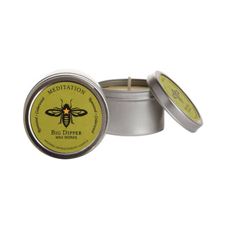 Aromatherapy Travel Beeswax Candle (2oz Tin)