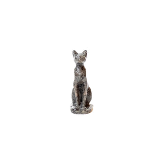 Yooperlite Crystal Egyptian Cat Statue (4")