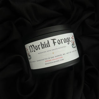 Morbid Forage Soy Candle | Morning Dew Drops