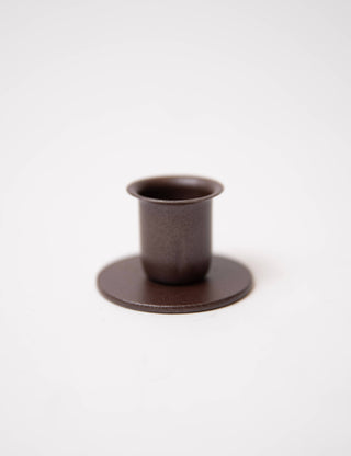 Iron Taper Candle Holder Hand Forged Minimalist Altar Decor