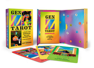 Gen Z Tarot by Scott Bergman & Hailey Alt | Modern Tarot Deck for Your Healing Era