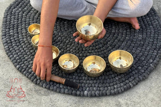 Seven Chakra Singing Bowl Set | 7 Handcrafted Bowls from Nepal