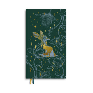 Green Fairy Pocket Journal | Hardcover Lined Notebook