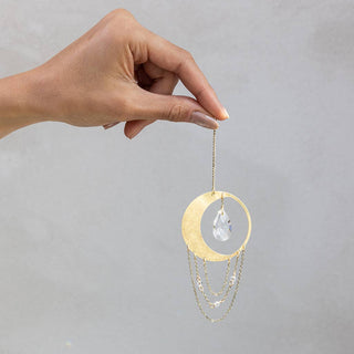Mini Sun Catcher | Crescent Moon & Balance