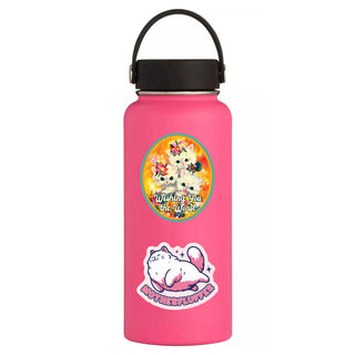 Motherfluffer Funny Cat Vinyl Sticker