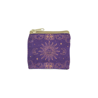 Sun and Moon Zippered Pouch for Balance and Everyday Magic