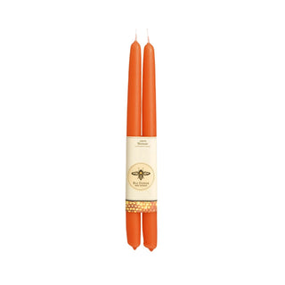 Hand-Dipped Beeswax Taper Candles