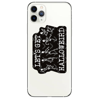 Let's Get Halloweird Vinyl Sticker