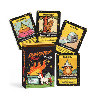 Dumpster Fire Oracle Deck