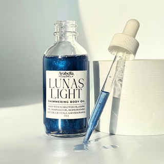 Ritual Shimmer Oil | Body Oil with Biodegradable Glitter