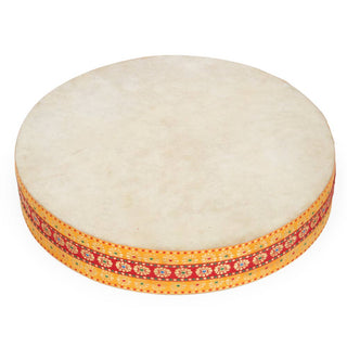 Ocean Sounds Drum | Handcrafted Sari-Trimmed Wave Drum