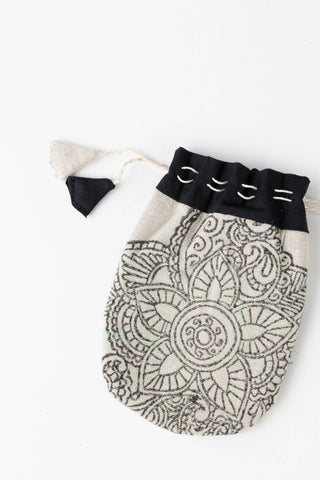 Upcycled Cotton Drawstring Gift Bag | Assorted Prints