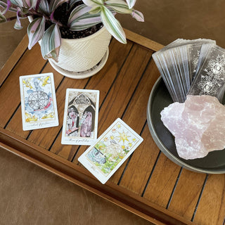Modern Hue Tarot | Watercolor Rider Waite Smith Deck