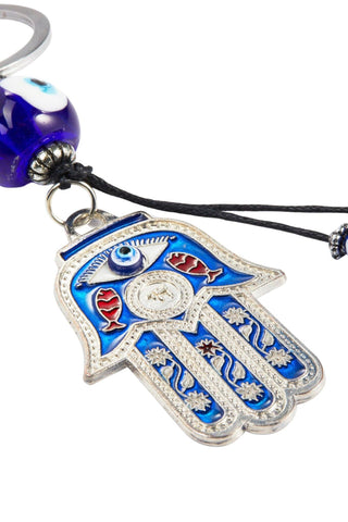 Hamsa Evil Eye Protection Keychain