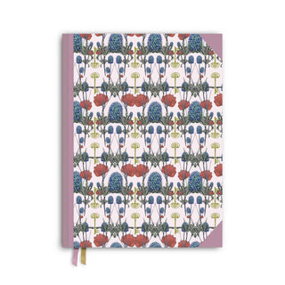 Thistle Rose Journal | Mauve Hardcover Notebook