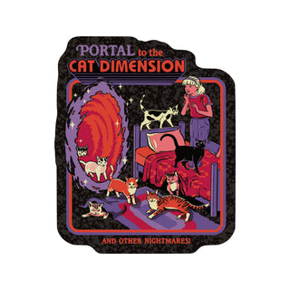 Portal to the Cat Dimension | Vinyl Sticker