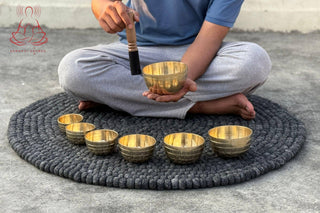 Seven Chakra Singing Bowl Set | 7 Handcrafted Bowls from Nepal