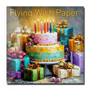 Bright Birthday Flying Wish Paper Kit