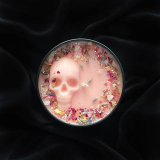 Self Love Ritual Candle | Pink Sugar Crystals