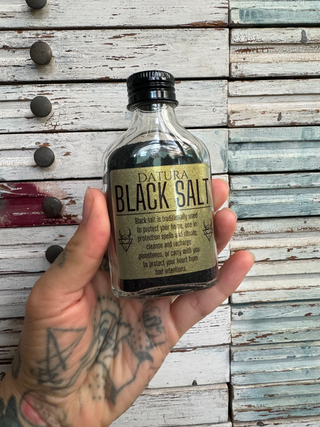 Datura Black Salt | Protection, Cleansing & Ritual Use