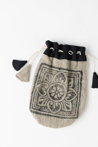 Upcycled Cotton Drawstring Gift Bag | Assorted Prints