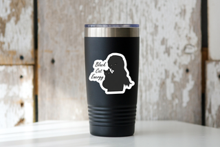 Black Cat Energy Vinyl Sticker