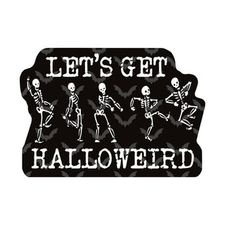 Let's Get Halloweird Vinyl Sticker