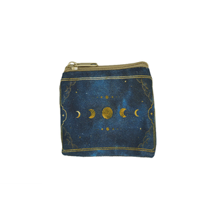 Blue Moon Phase Mini Ritual Pouch