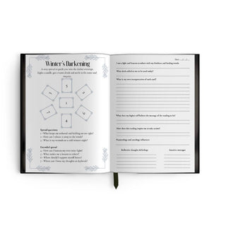 Seasons of Tarot: Tarot Spread Journal with 66 Spreads and Affirmations by Emma Howard