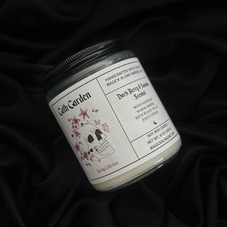 Goth Garden Soy Candle | Dark Berry & Jasmine