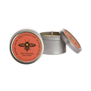 Aromatherapy Travel Beeswax Candle (2oz Tin)