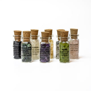 Crystal Chip Jars