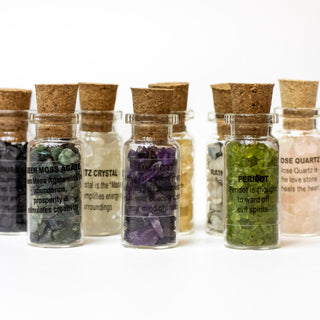 Crystal Chip Jars