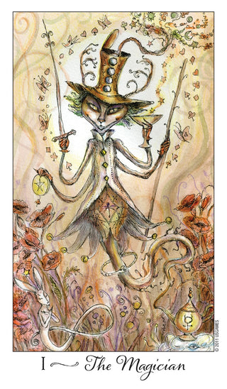 Joie de Vivre Tarot by Paulina Fae Whimsical Tarot Deck with Guidebook