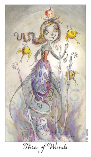Joie de Vivre Tarot by Paulina Fae Whimsical Tarot Deck with Guidebook