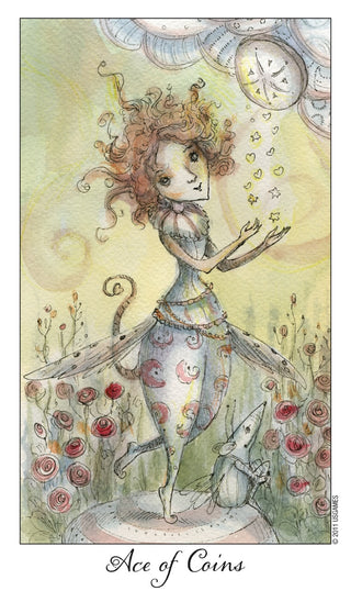 Joie de Vivre Tarot by Paulina Fae Whimsical Tarot Deck with Guidebook