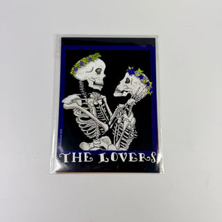 Hand-Drawn Calaveras Print