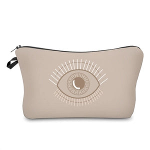 Evil Eye Tarot & Ritual Pouch | Zippered Spiritual Supply Bag